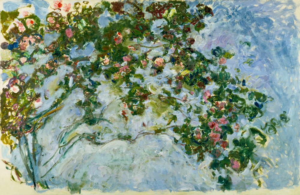 The-Roses claude monet